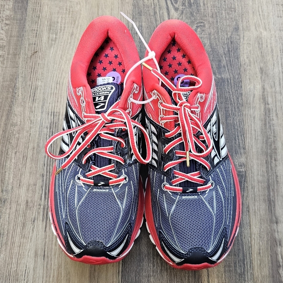 NWT Brooks Glycerin 14 Summer Olympics Victory Running Shoes - Picture 3 of 7